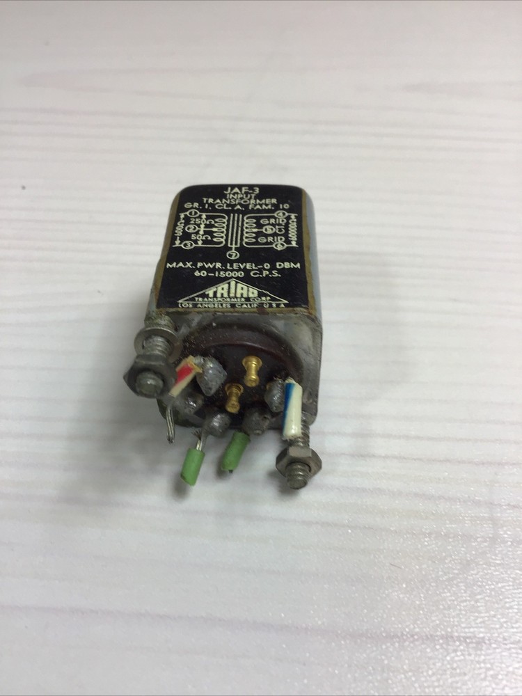 TRIAD JAF-3 Input Transformer