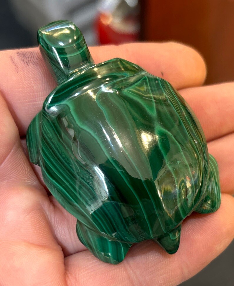 2” Malachite Turtle