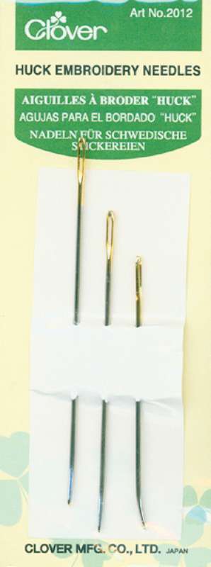 Huck Embroidery Needles Assorted 3/Pkg