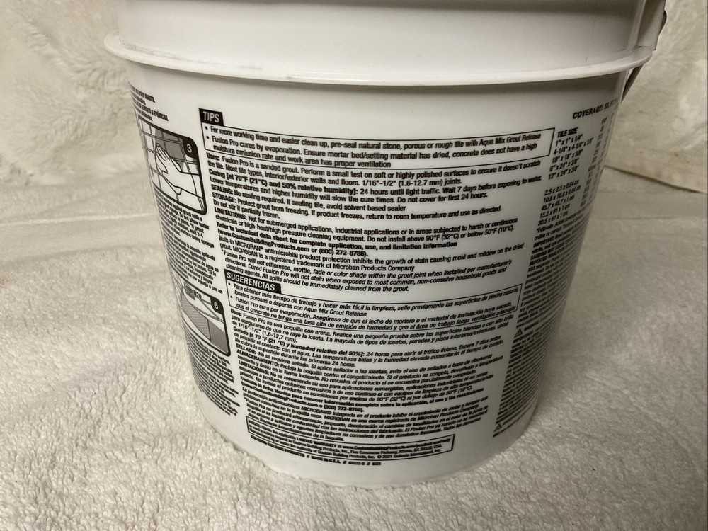 Fusion Pro Single Component Grout - PEWTER