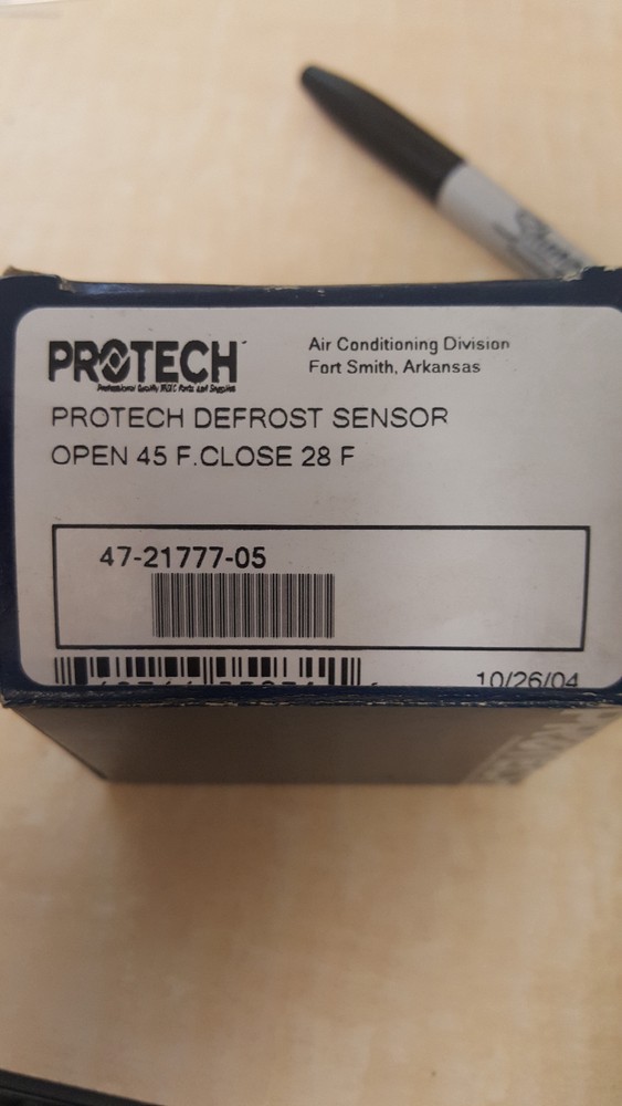 PROTECH DEFROST SENSOR
