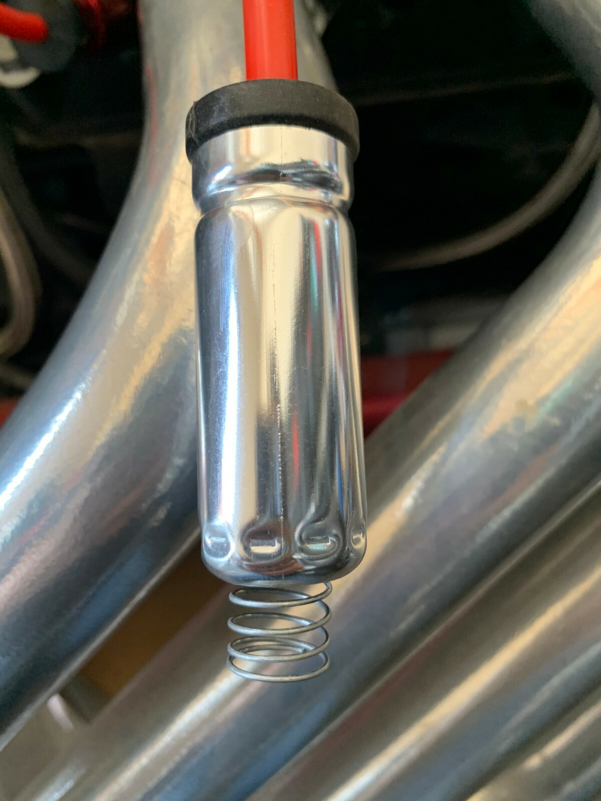 Spark Plug Wire Boot Heat Shield Protectors Set of 8 For LS & LT Engines Silver