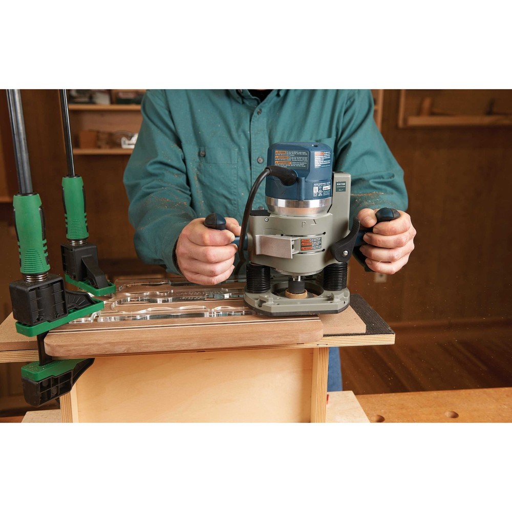 WOODRIVER 3-in-1 Handle Router Template