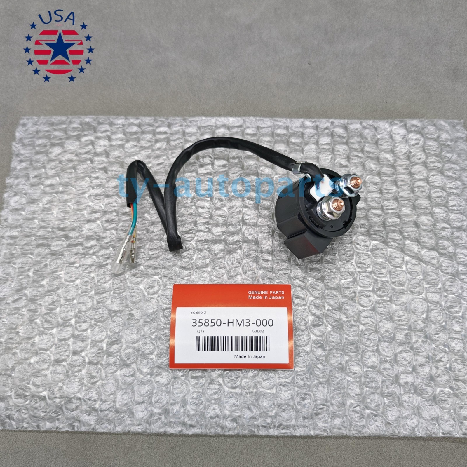 OEM NEW Starter Solenoid Relay Switch for Honda 35850-HM3-000 Sportrax 400 USA!!