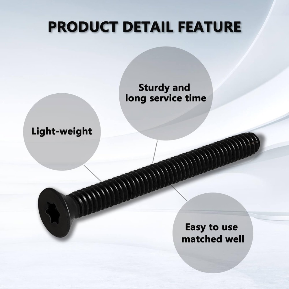 1/420 x 2 1/2 Trailer Deck Screws Self Tapping, Flat Head Floorboard Thread C...