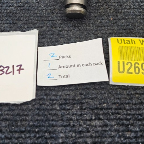 (QTY 2) Tunnel Roadheader Digging Shear Cutter Pick Teeth