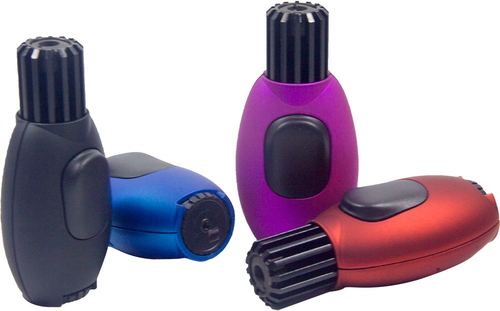 Single Jet Torch Lighter Adjustable Windproof Butane Refillable Pocket Lighter