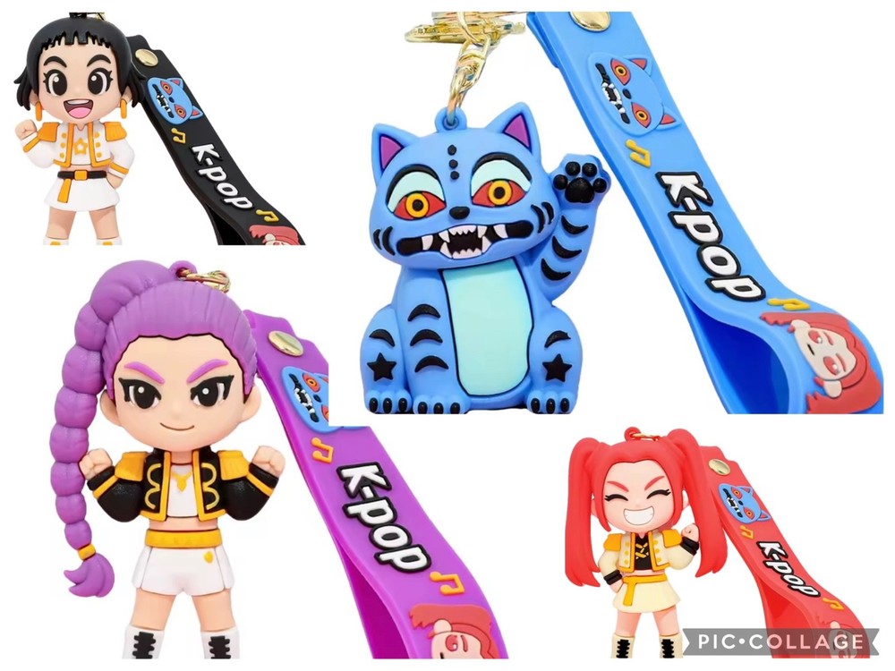 4 Demon Hunter Keychains