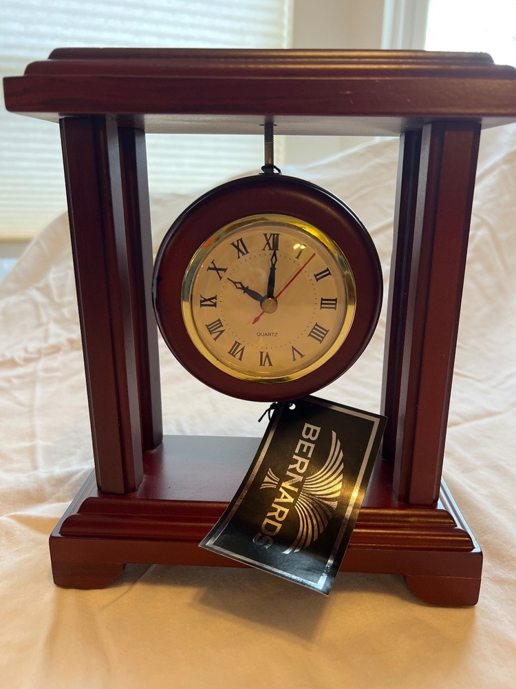 Bernards Mantle Clock, New, open box. 3 available