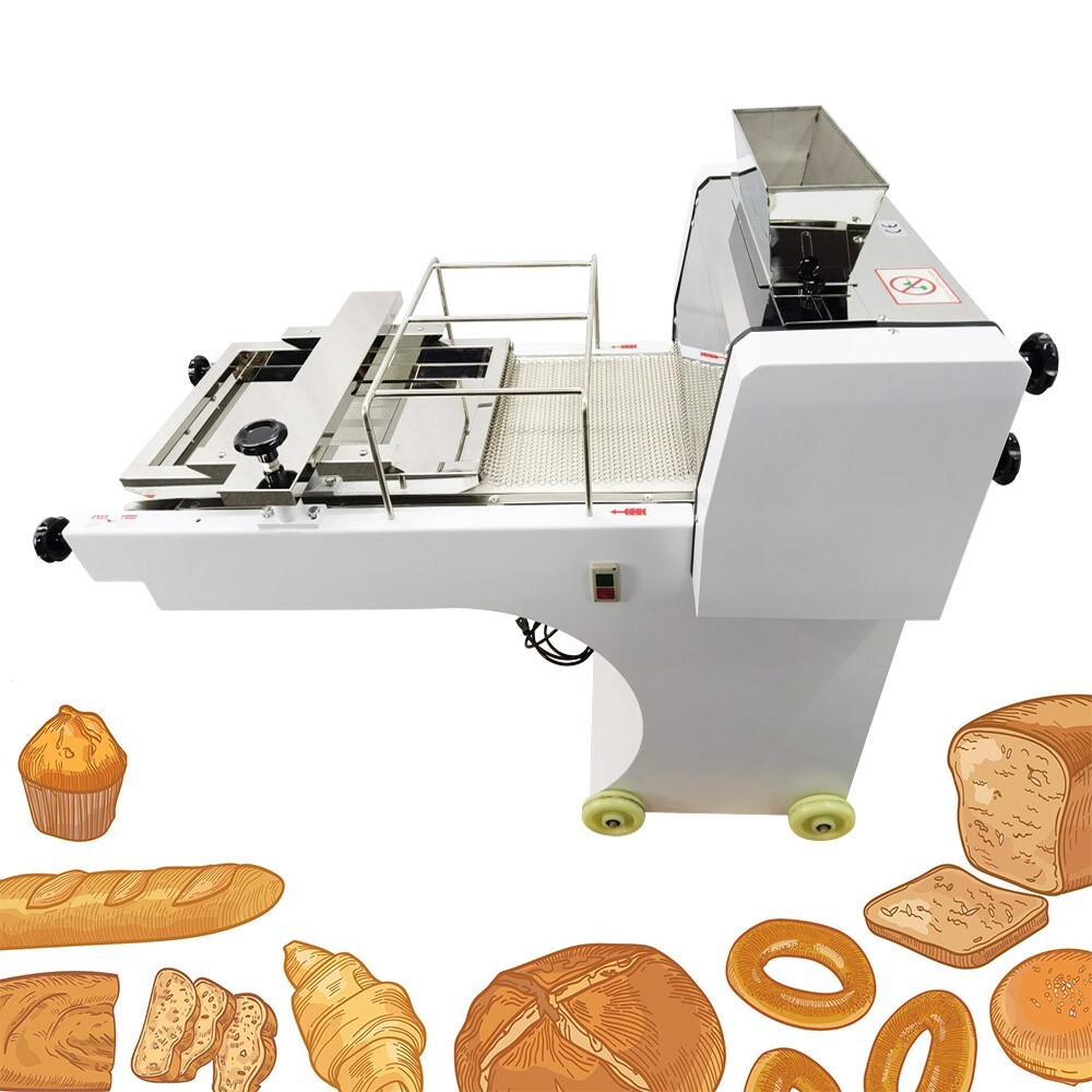 Automatic Toast Bread Shaping Machine Dough Forming Moulder Commercial 110V