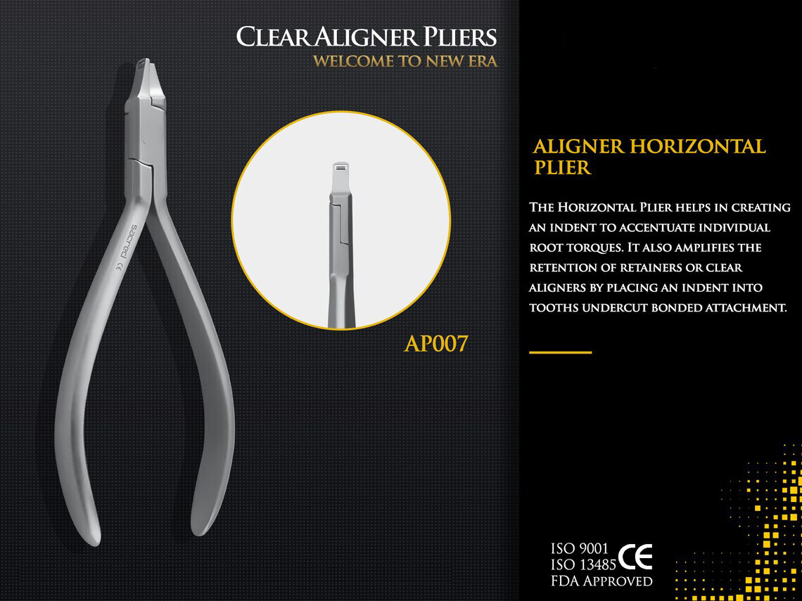 Orthodontic Retainer Plier Clear Aligner invisable pliers 5 pcs Set Dental