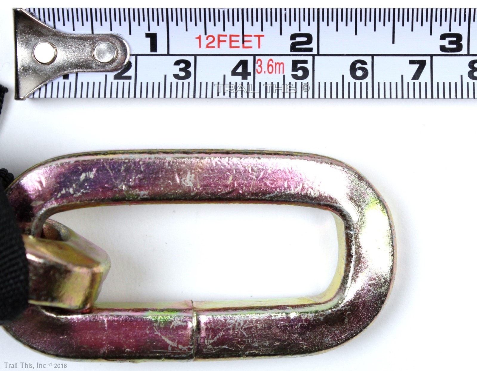 Three (3) Pack Defender 46" Heavy-Duty 10mm Chain Mini U-Lock Bike Scooter Lot