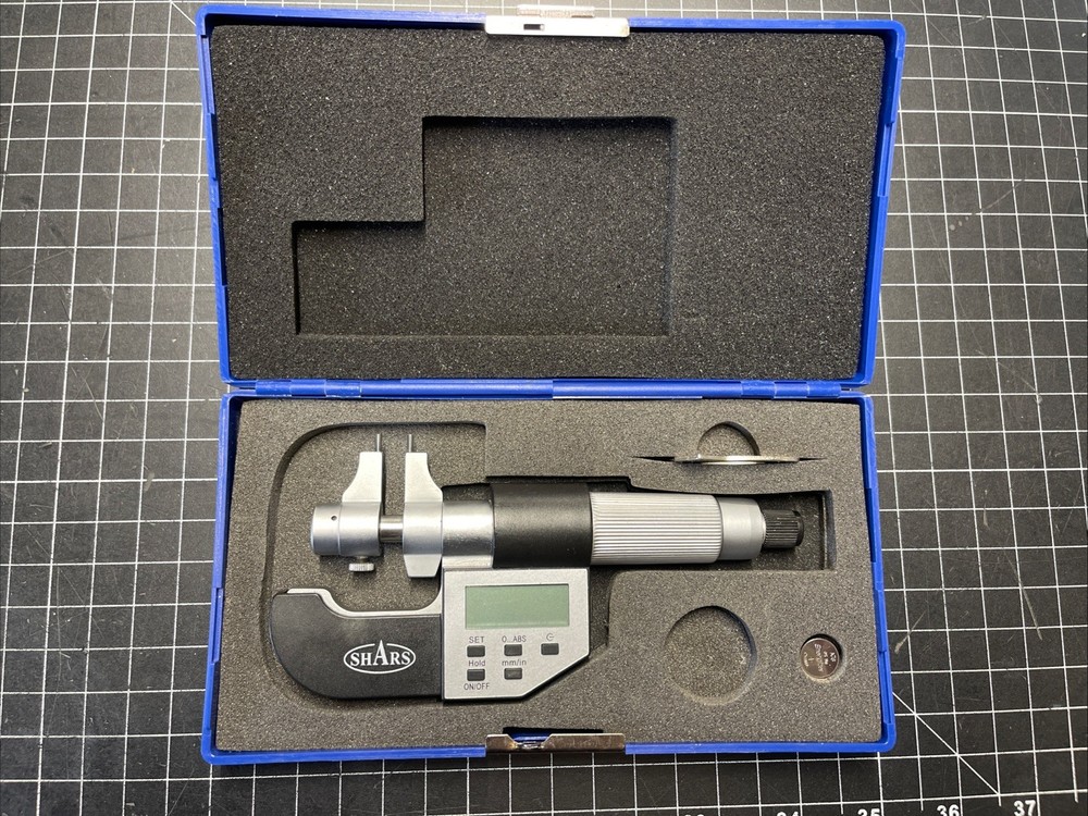 Shars .2-1.2" Digital Electronic Inside Micrometer Ratchet Stop