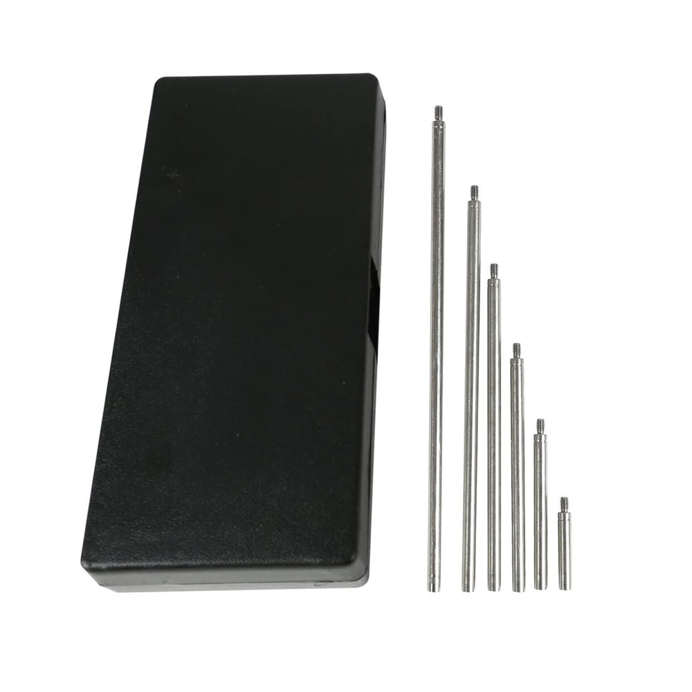 6pcs Dial Indicator Extension Stem Rod, 4-48 UNF Thread