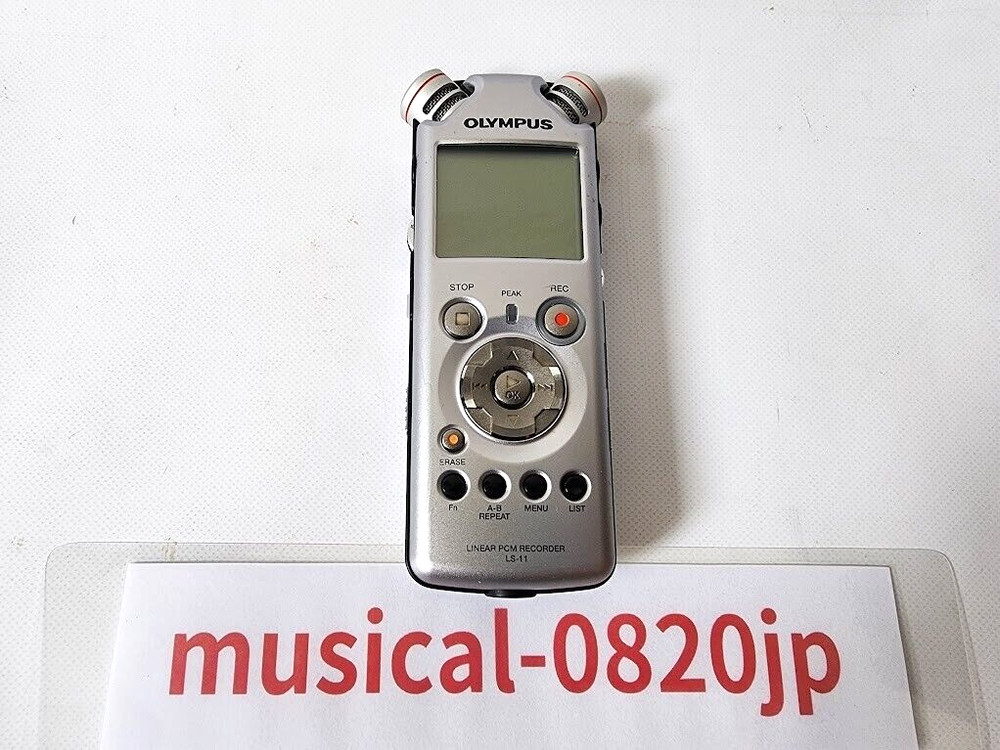 Olympus Ls-11 Linear PCM recorder Low-frequency enhancement