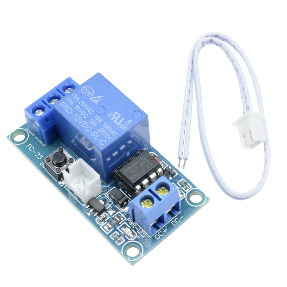 1/5/10PCS 12V Latching Relay Module With Touch Bistable Switch MCU Control