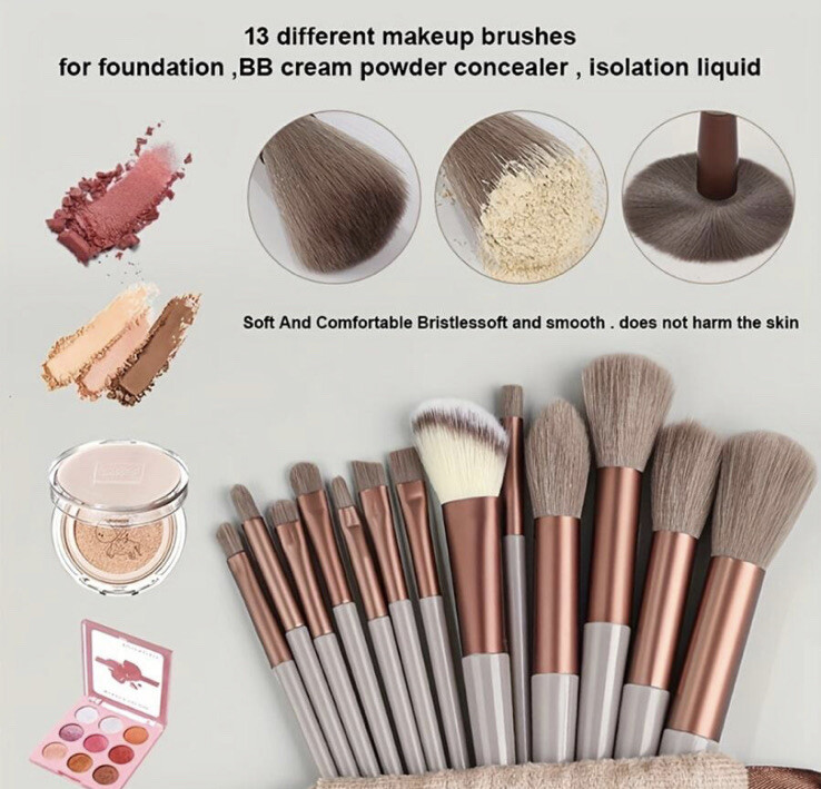 New 13Pcs Makeup Brush Set