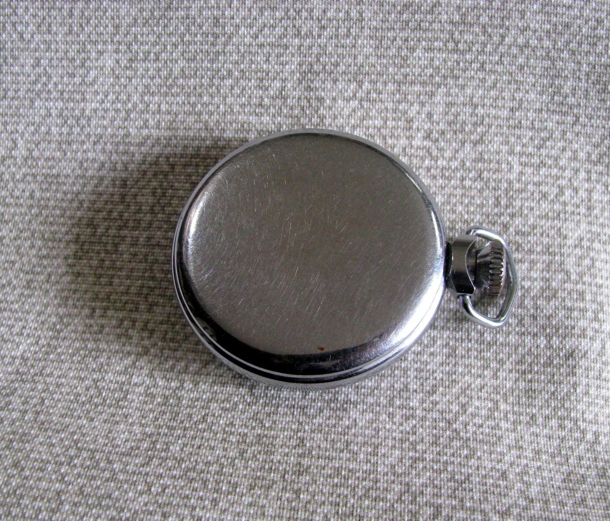 FINE VINTAGE POCKET WATCH ROULETTE CARD SUITS MECHANICAL GAMBLING DEVICE