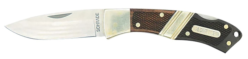 Old Timer 1181069 Mountain Beaver Jr. 2.50" Folding Drop Point Plain Mirror Poli