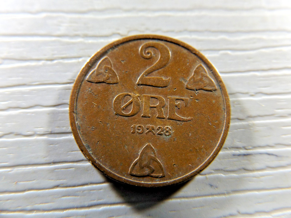 NORWAY 1928 2 Ore
