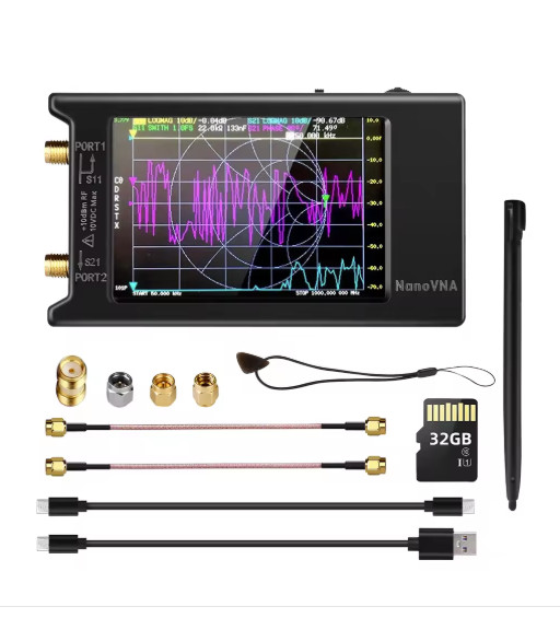 NanoVNA-H4 Vector Network Antenna Analyzer 10kHz–1.5GHz