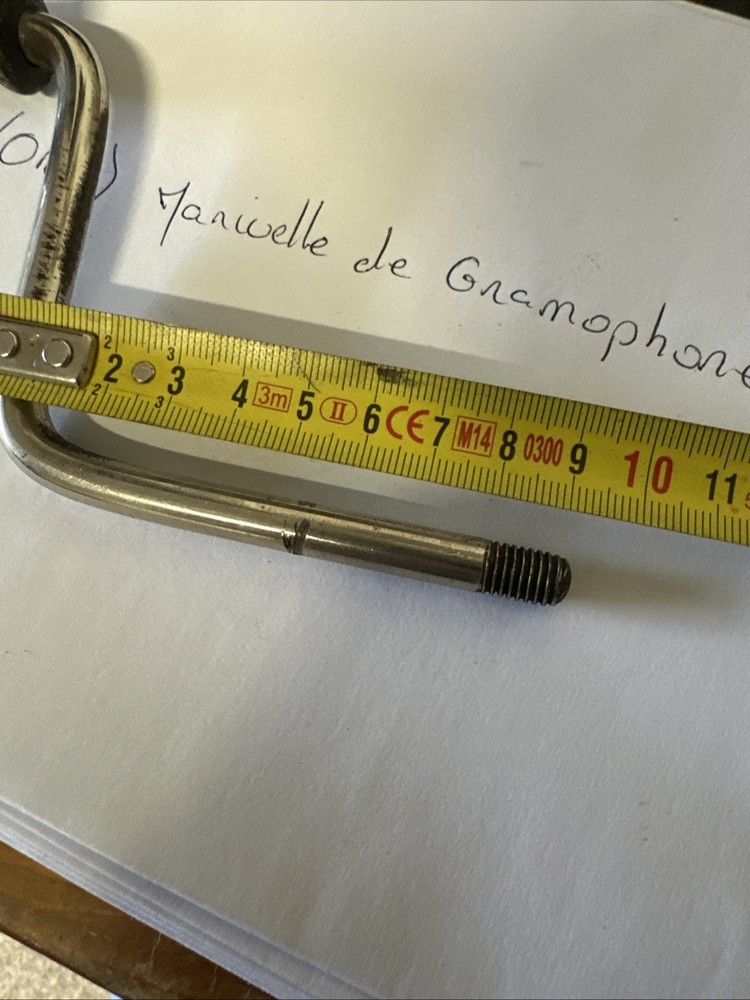 Old Crank For Gramophone Motor, Phono