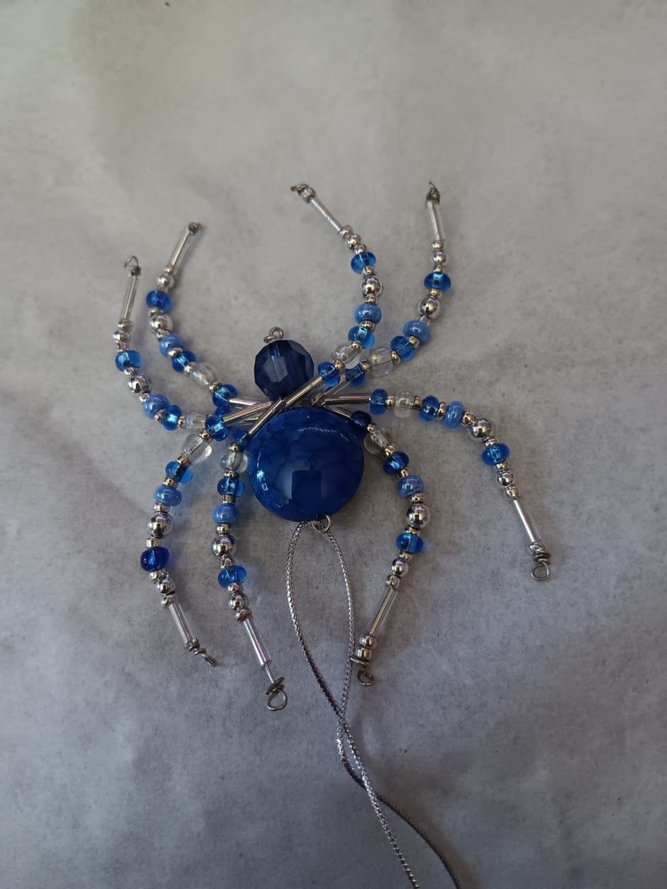 Handmade BEADED Spider #4