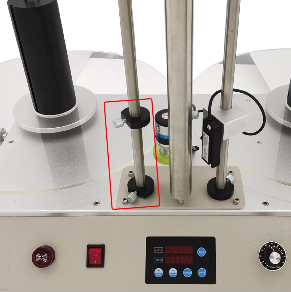 110V Automatic Digital Counting Speed Control Self-adhesive Label Rewinder
