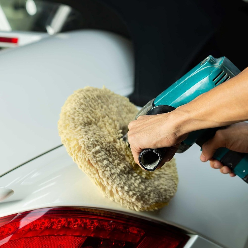 7" Wool Compounding Buffing Pad Double Sided Wool buffing pads polishing pads 7"