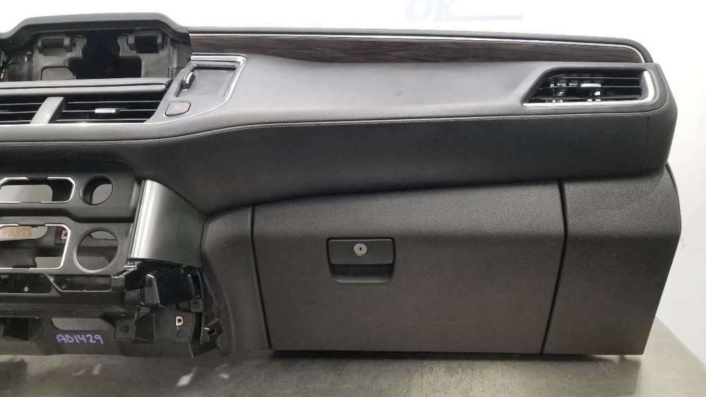 21 CHEVY TAHOE Z71 DASHBOARD DASH PANEL ASSEMBLY BLACK