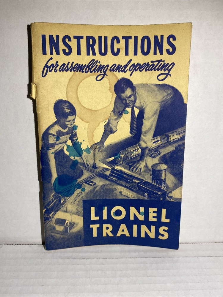 HO - 1950 Instructions For Assembling And Operating Lionel Trains
