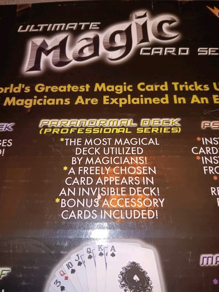Fantasma Ultimate Magic Card Set (250+ Tricks) LH005C