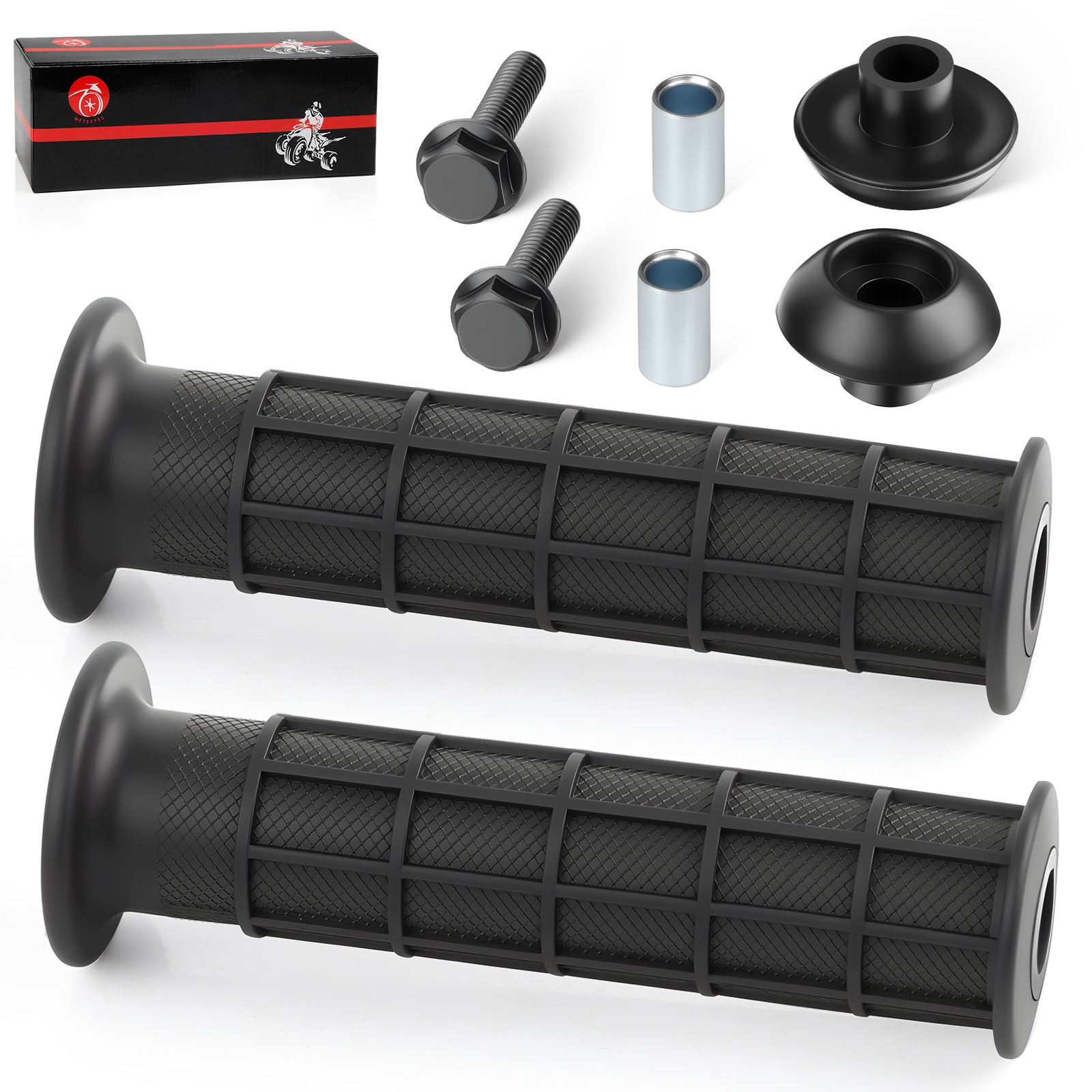 Handle Grips & Bar End Guard Screw for Honda Rancher 350 400 Foreman 400 450 500