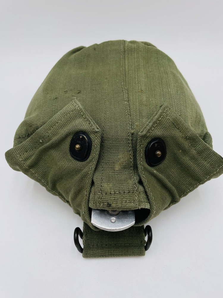 Vintage BAGCRAFT 1945 SOLING JAPAN Tin Mess Camp Cook Kit with Belt Bag