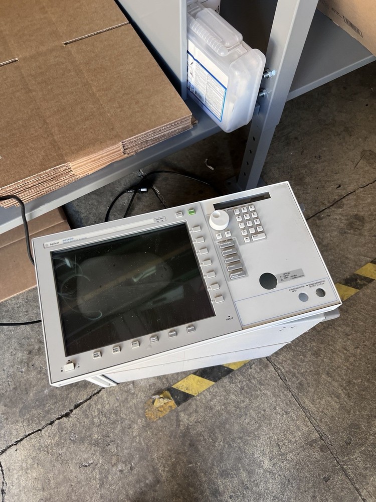 Agilent 86140B Performance Optical Spectrum Analyzer, & One Front Panel Parts