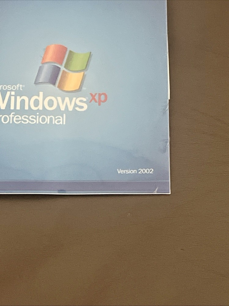 MICROSOFT WINDOWS XP PROFESSIONAL FULL VERSION w/SP1, NEW SEALED