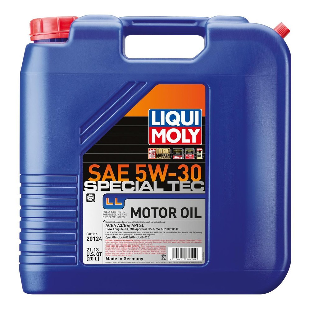 Liqui Moly, PN# 20124 Engine Oil