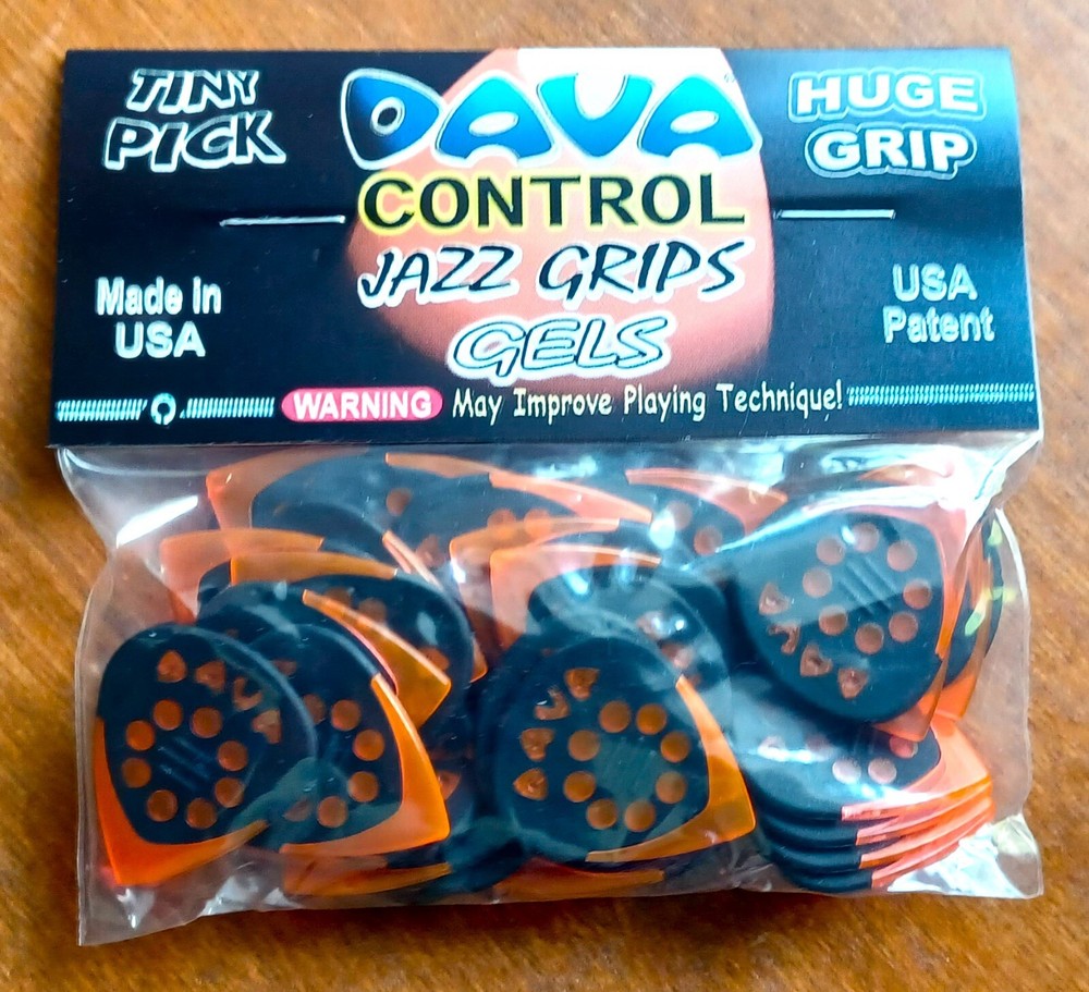 Dava Jazz Grip Refill Bag, Gels, 36 Picks
