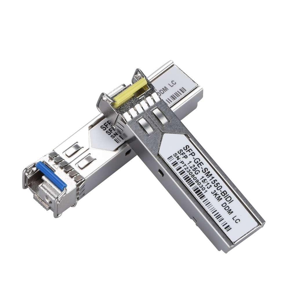 1 Pair 3KM Single-Mode Fiber SMF LC Simplex Connector SFP Transceiver Module d