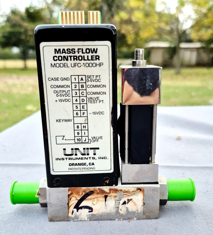 Unit UFC-1100 HP Mass Flow Controller Range 2 SLM Gas C2F6