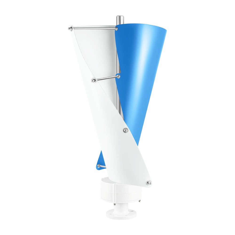 100W Vertical Axis Wind Turbine Generator 12V with Controller Home Windmill Kit