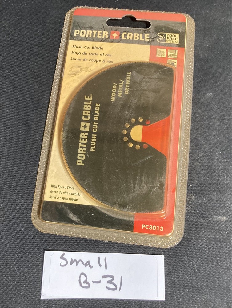 Flush Cut Blade PORTER CABLE PC3013 Older Model