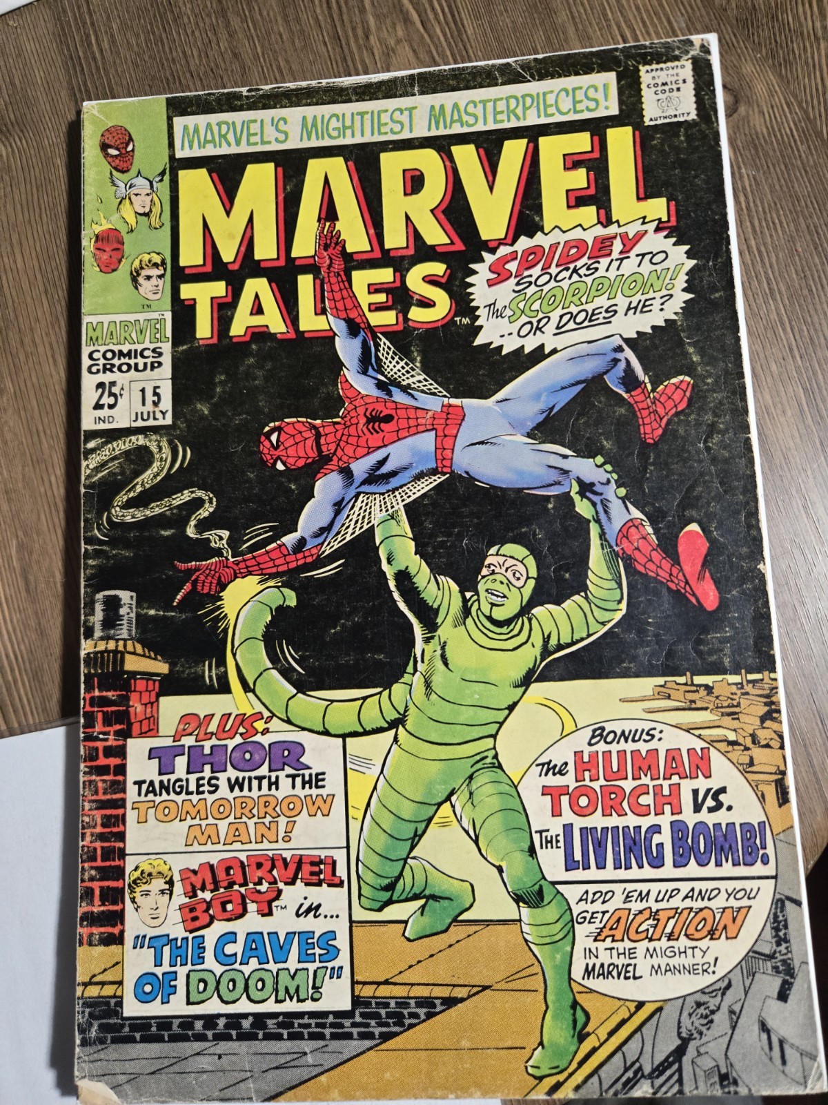 Vintage lot of Marvel Tales featuring Spider-Man, stretching from 1968 to 1985.