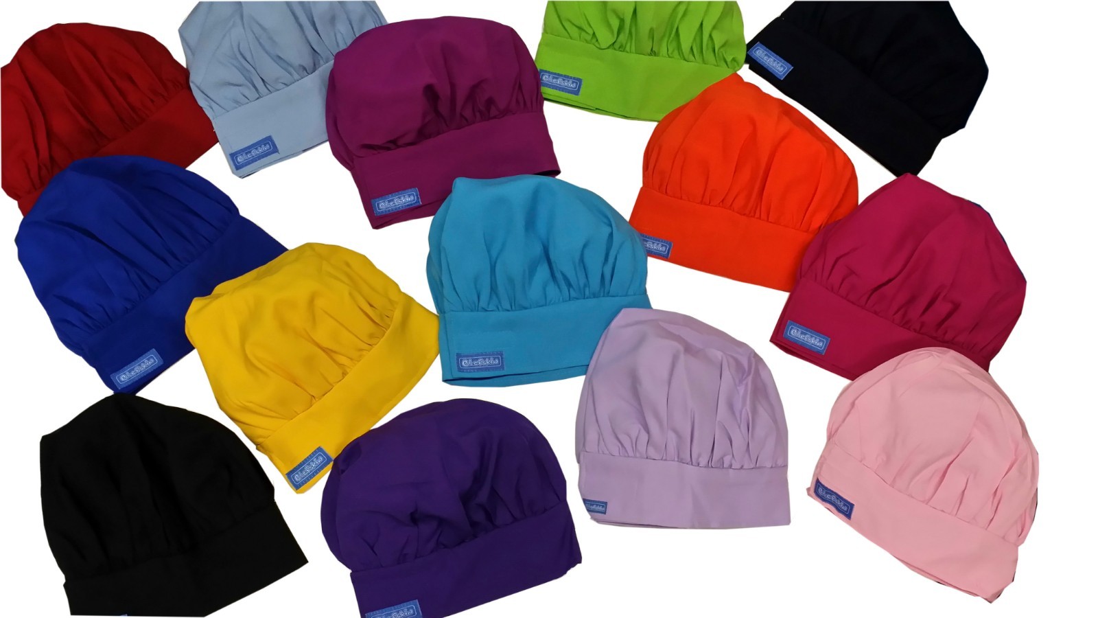 Chefskin Teen Chef Apron Hat Set White for Schools, New