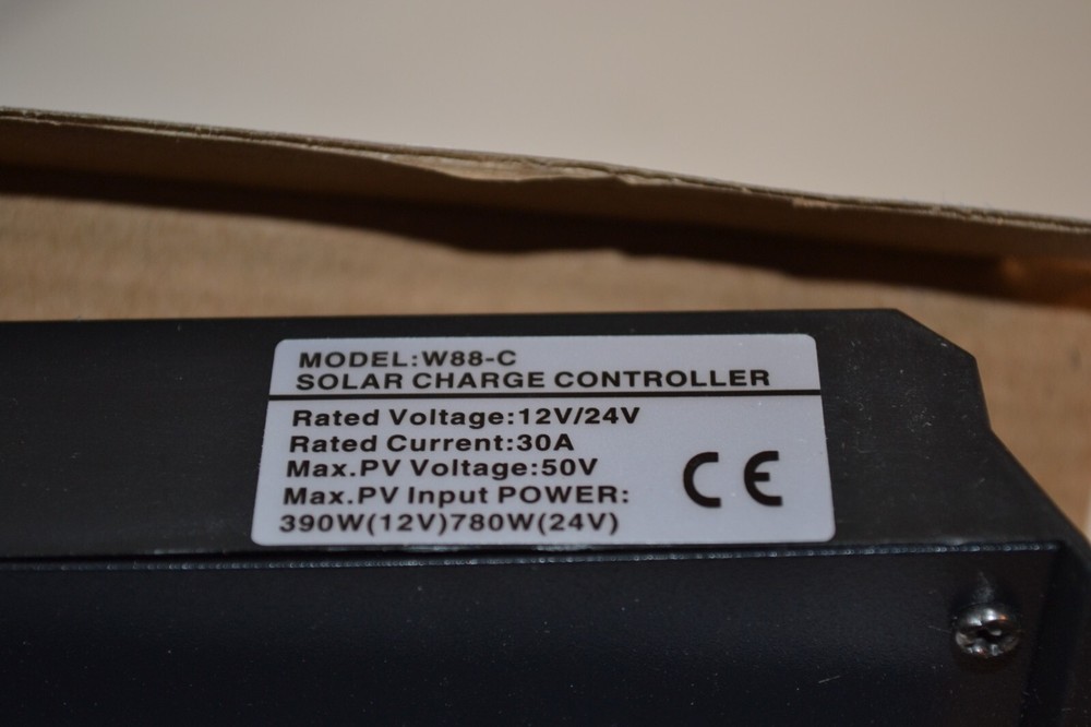 Solar Charge Controller Model W88-C