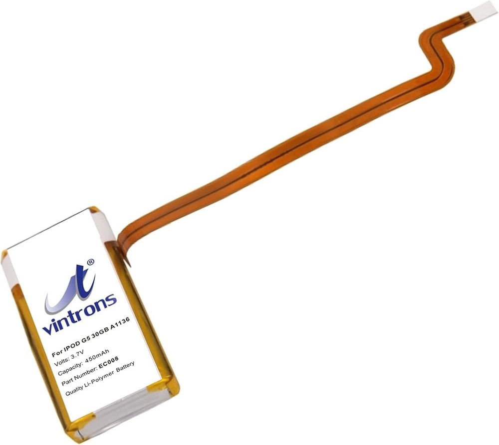 High Capacity Battery 450mAh for iPod Classic
