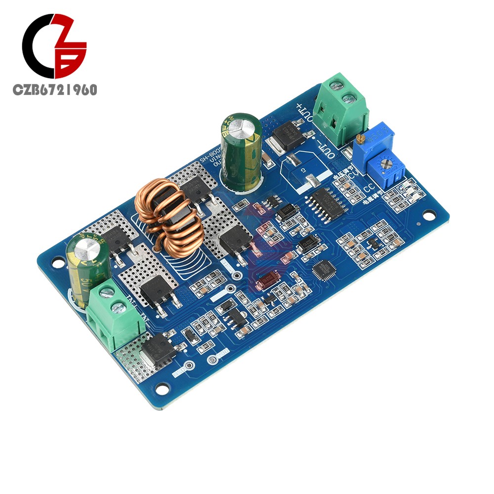 5-35V 10A DC-DC Auto Boost Buck Module CC-CV Battery Charging LED Driver Module