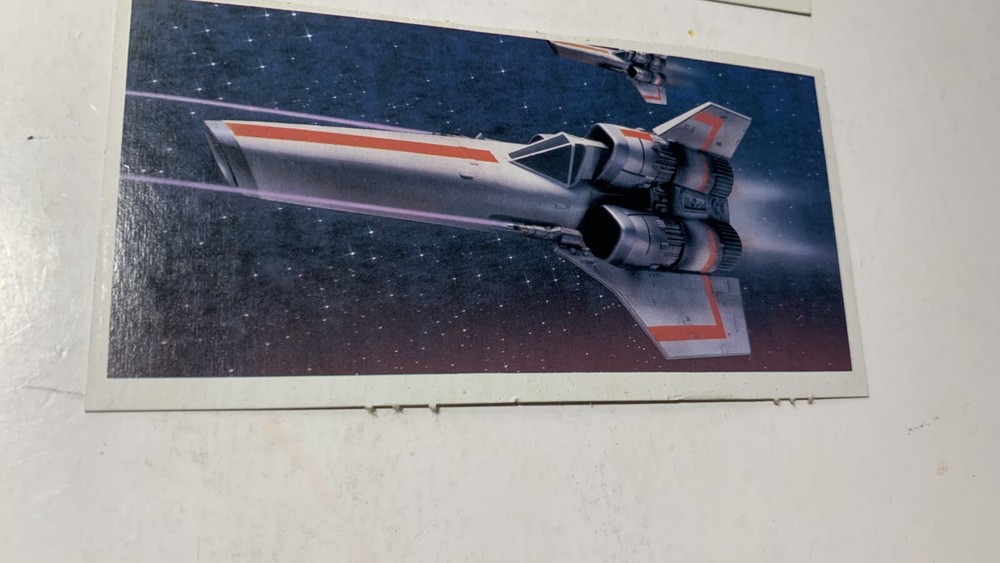 Vintage BATTLESTAR GALACTICA Monogram box Imagery