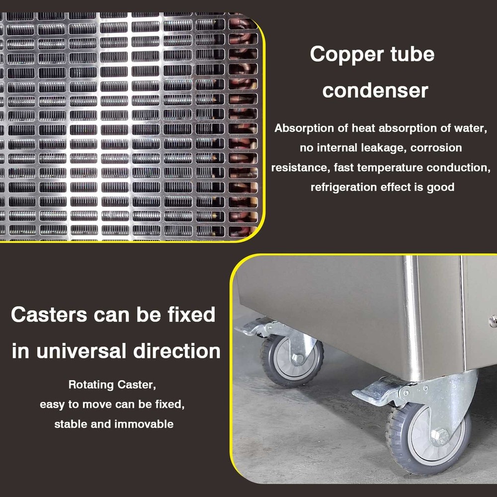 Kolice Commercial 36L Pasteurizer with Cooling Function, Blending Mixing