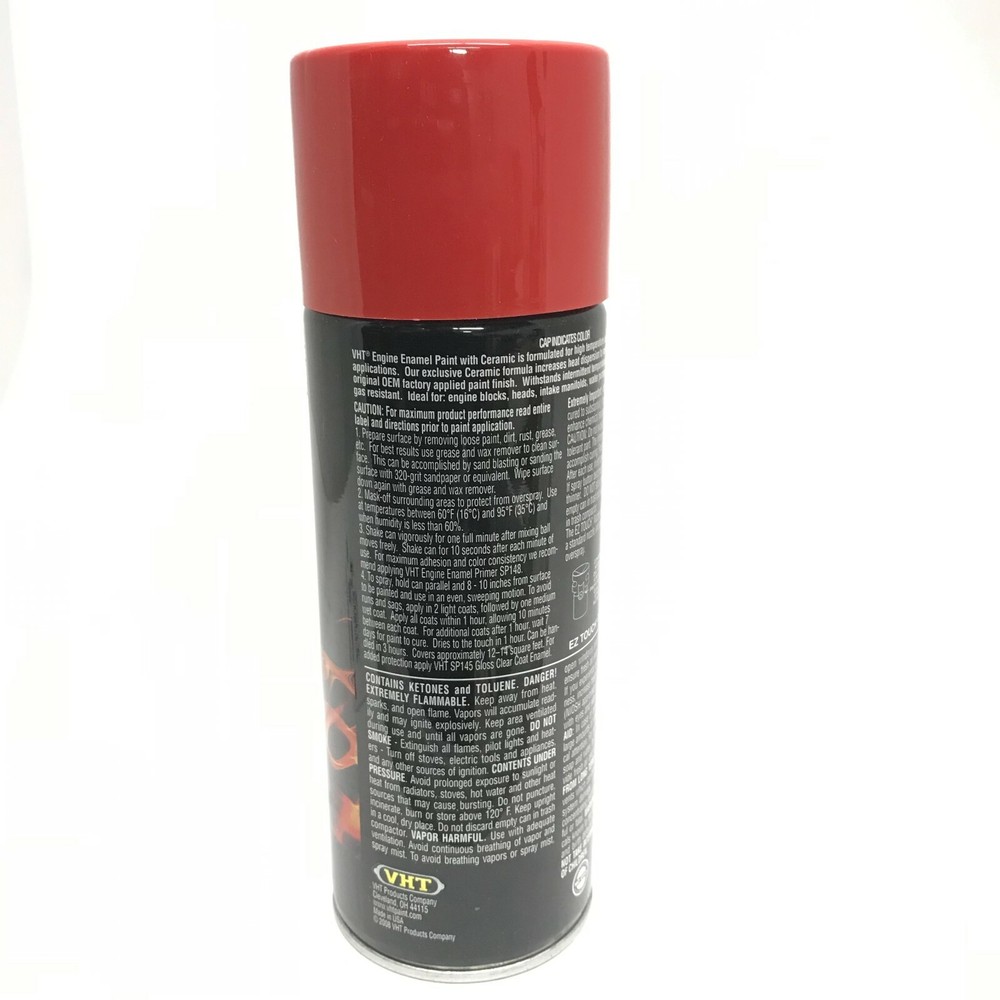 VHT SP155 Engine Enamel High Heat Coating, Drive Train Paint, Chrysler Red